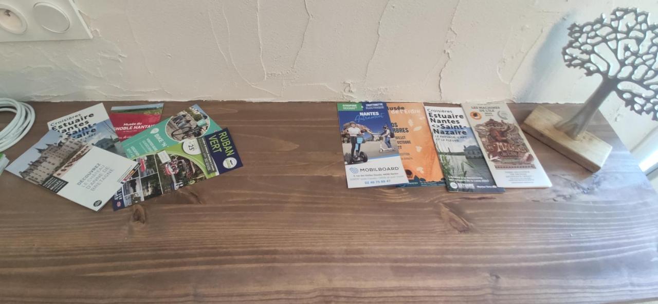 Apartament Petit Logement Sur Jardin Saint-Herblain Zewnętrze zdjęcie